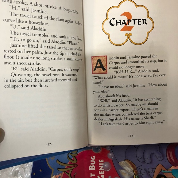 6 Aladdin Books  AWESOME CONDITION - Picture 3 of 4